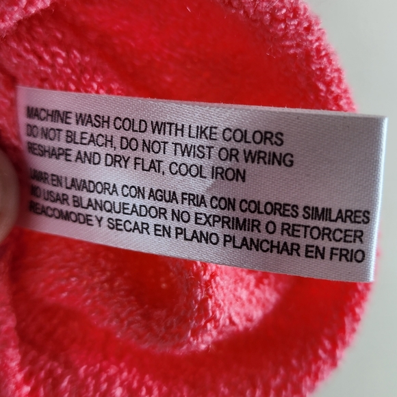 Carolyn Taylor Ladies Pink Acrylic Nylon Knit Sweater Tank Size Small - Picture 4 of 6